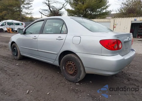 2008 Toyota Corolla Le из США, поврежденный, VIN 2T1BR32E68C872838